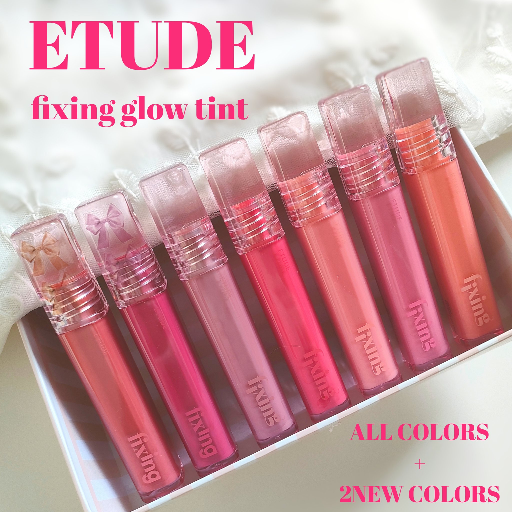 グロウ フィクシングティント/ETUDE/リップティントを使ったクチコミ（1枚目）