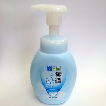 極潤 ヒアルロン泡洗顔 160ml（ポンプ）/肌ラボ/泡洗顔を使ったクチコミ（1枚目）