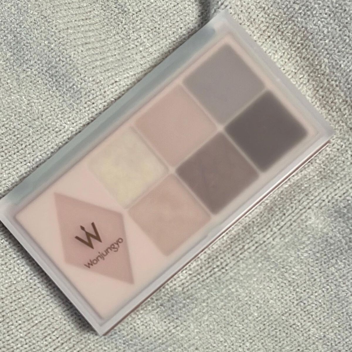 ウォンジョンヨ Ｗ デイリームードアップパレット /Wonjungyo/アイシャドウパレットを使ったクチコミ（3枚目）