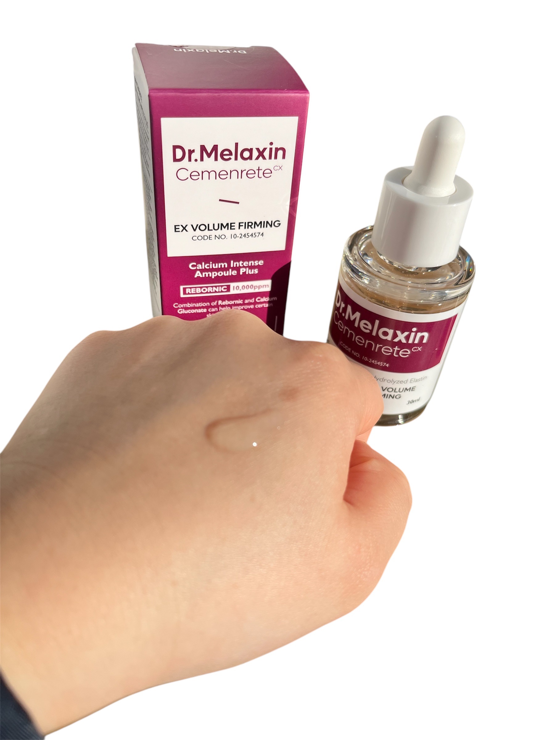 Cemenrete Calcium Intense Cream/Dr.Melaxin/フェイスクリームを使ったクチコミ（2枚目）