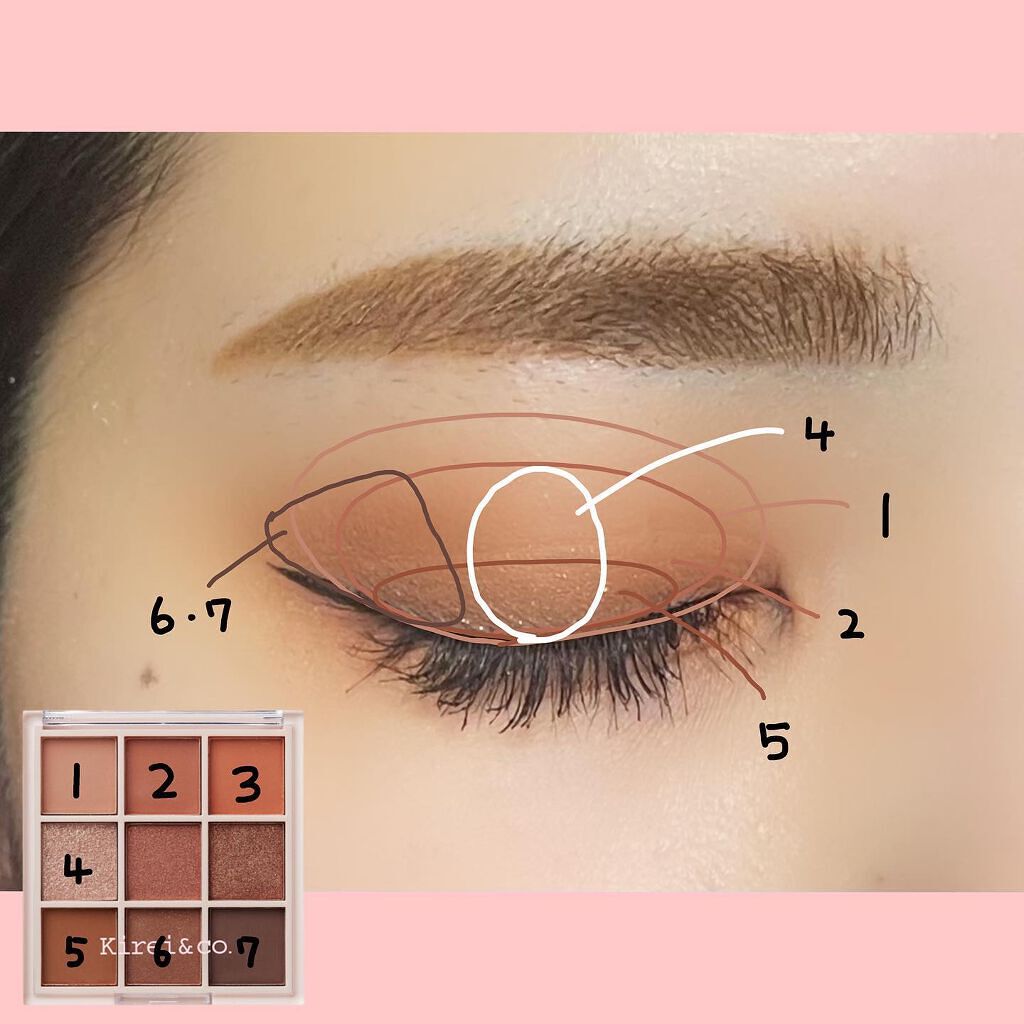 アイシャドウパレット/Kirei&amp;co./アイシャドウパレットを使ったクチコミ（3枚目）