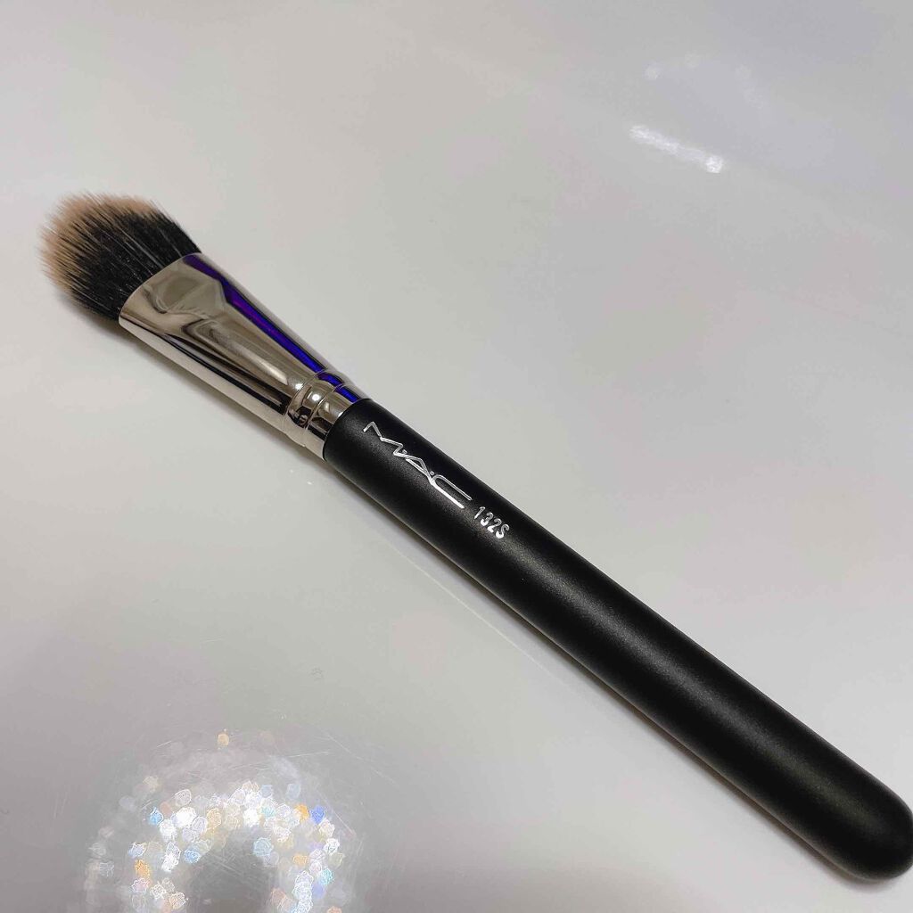 #132S デュオ ファイバー ファンデーション ブラシ/M・A・C/メイクブラシを使ったクチコミ（1枚目）