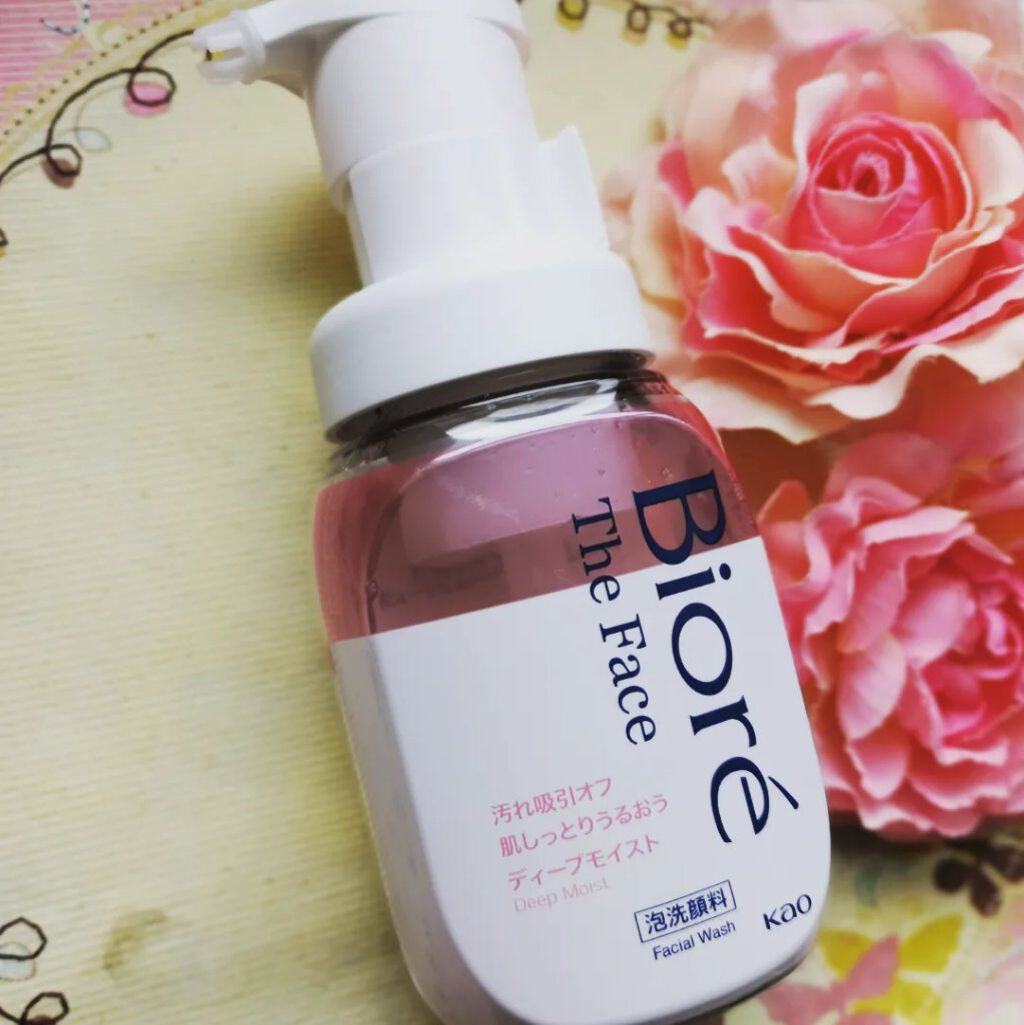 ビオレ ザフェイス 泡洗顔料 ディープモイスト/ビオレ/泡洗顔を使ったクチコミ（2枚目）