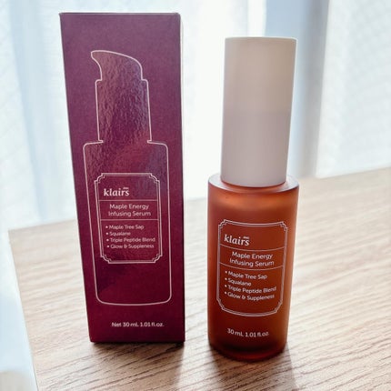 メープル毛穴シロップセラム/Klairs/美容液を使ったクチコミ(1枚目)