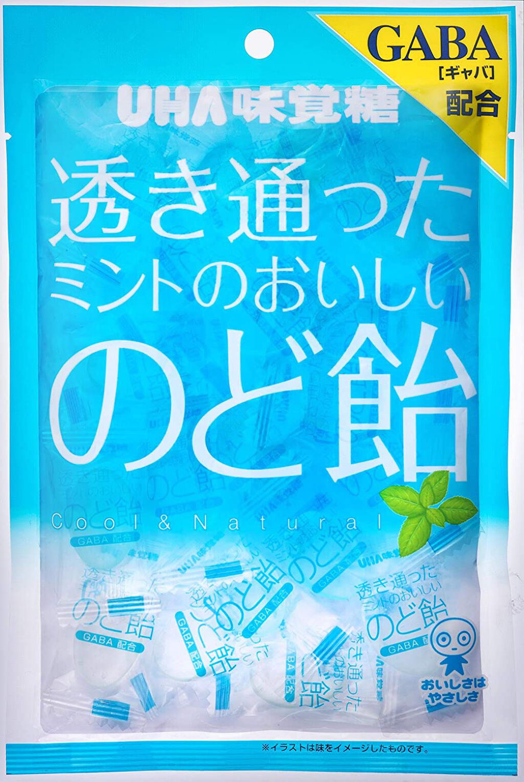 UHA味覚糖 透き通ったミントのおいしいのど飴