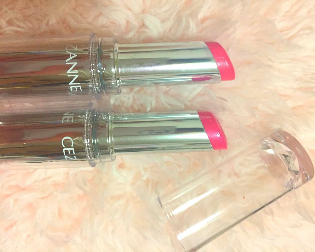 ラスティンググロスリップ/CEZANNE/口紅を使ったクチコミ(3枚目)