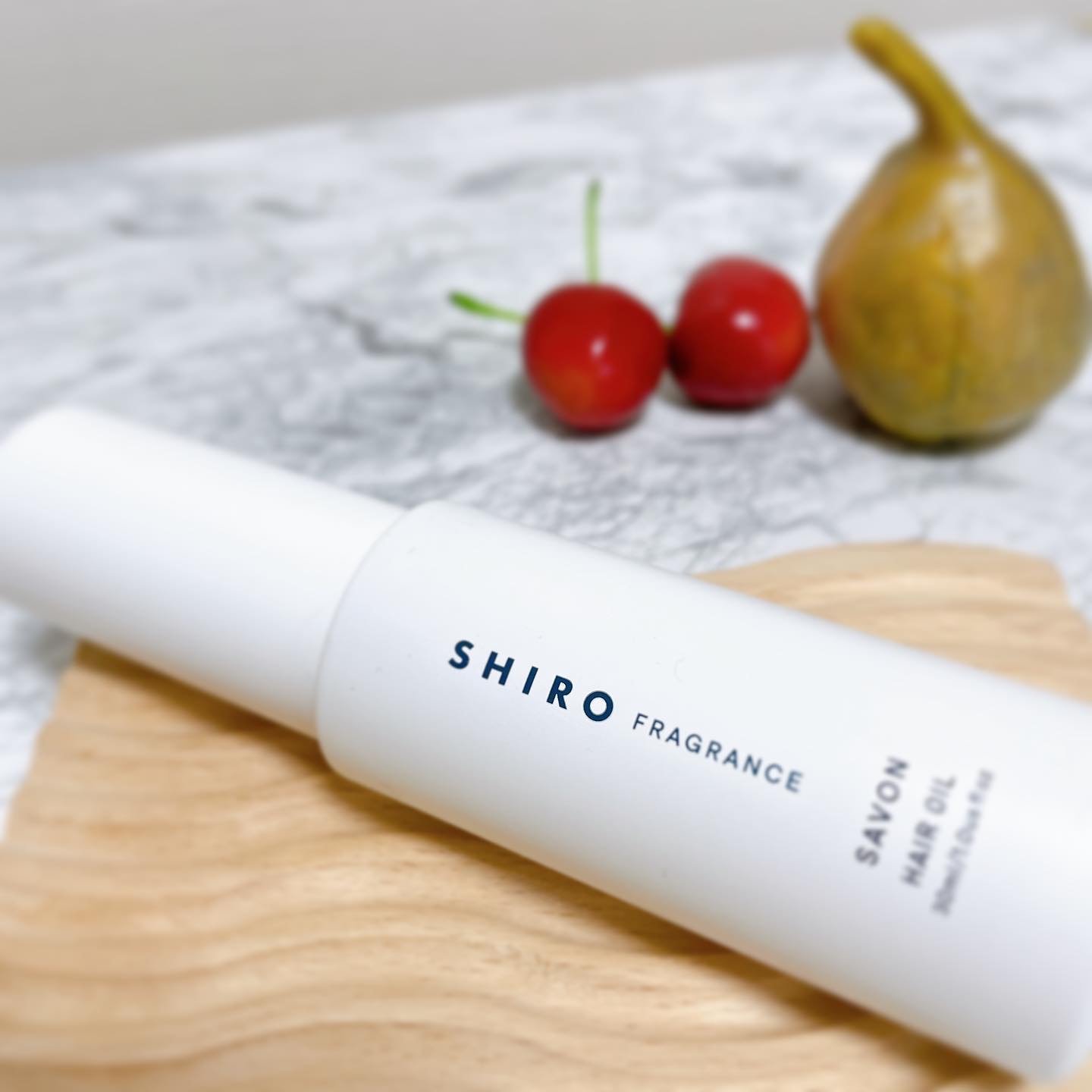 サボン ヘアオイル/SHIRO/ヘアオイルを使ったクチコミ（1枚目）