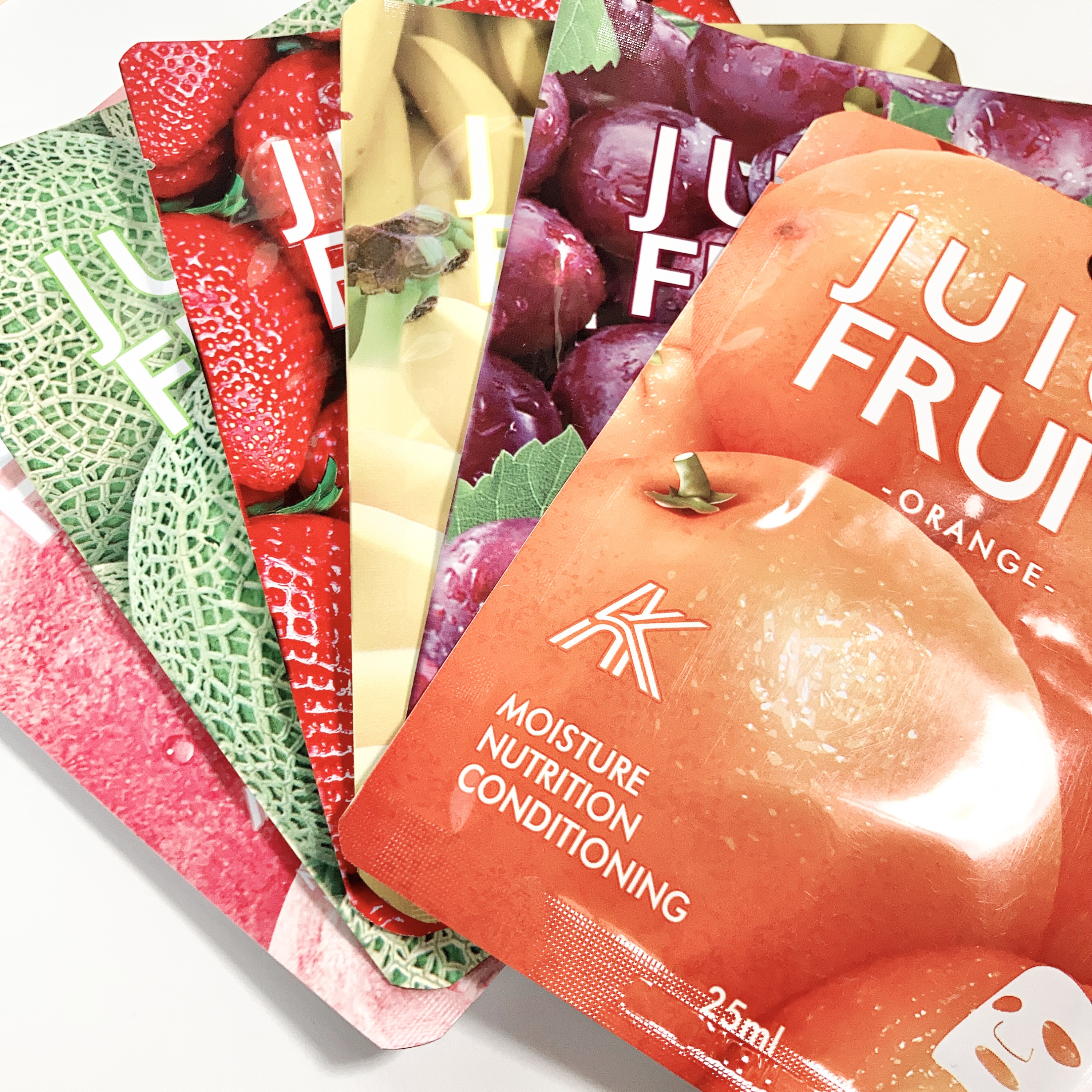 JUICY FRUITS FACIAL ESSENCE MASK  PEACH/ASAHISHOJI/シートマスク・パックを使ったクチコミ（1枚目）