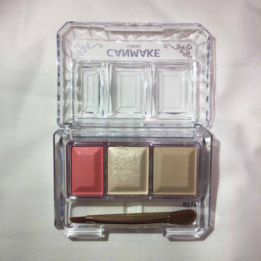 シークレットカラーアイズ/キャンメイク/アイシャドウパレットを使ったクチコミ（2枚目）