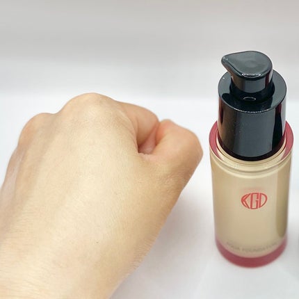 マイファンスィー アクアファンデーション/Koh Gen Do/リキッドファンデーションを使ったクチコミ(6枚目)