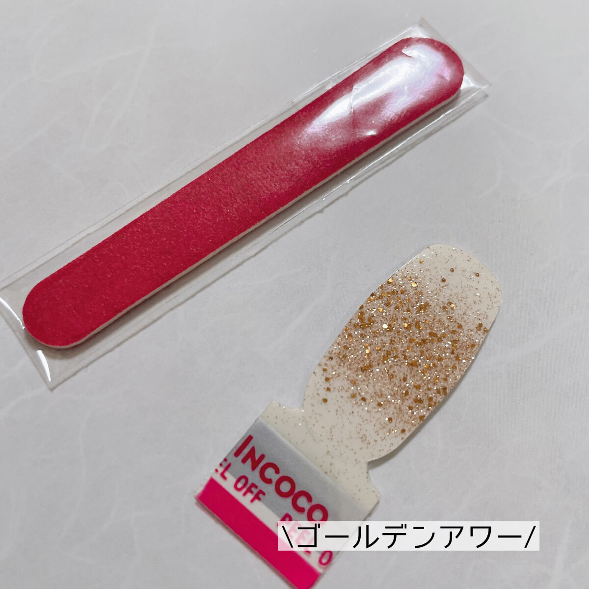 INCOCO インココ  マニキュアシート/インココ/ネイルシールを使ったクチコミ（2枚目）