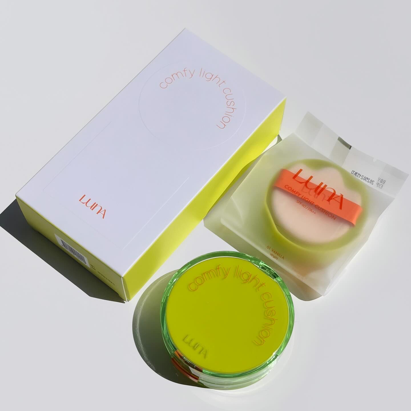 コンフィーライトクッション/LUNA/クッションファンデーションを使ったクチコミ（1枚目）