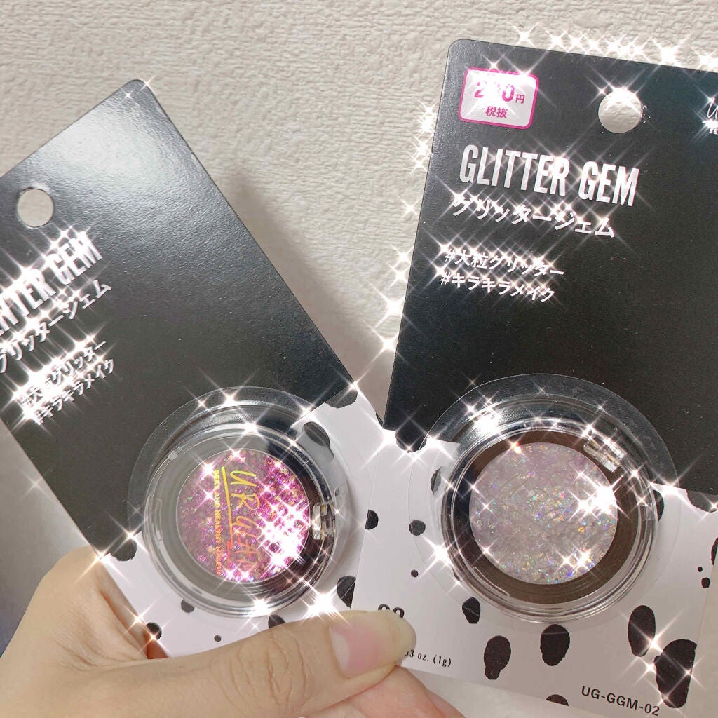 URGLAM GLITTER GEM/U R GLAM/ジェル・クリームチークを使ったクチコミ(1枚目)