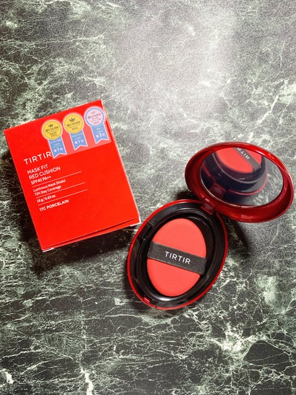 マスク フィット レッド クッション/TIRTIR(ティルティル)/クッションファンデーションを使ったクチコミ(3枚目)