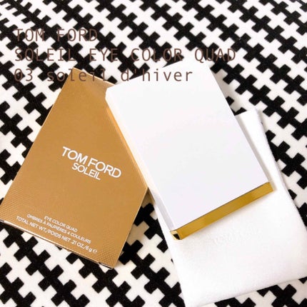 ソレイユ アイ カラー クォード/TOM FORD BEAUTY/アイシャドウパレットを使ったクチコミ(1枚目)