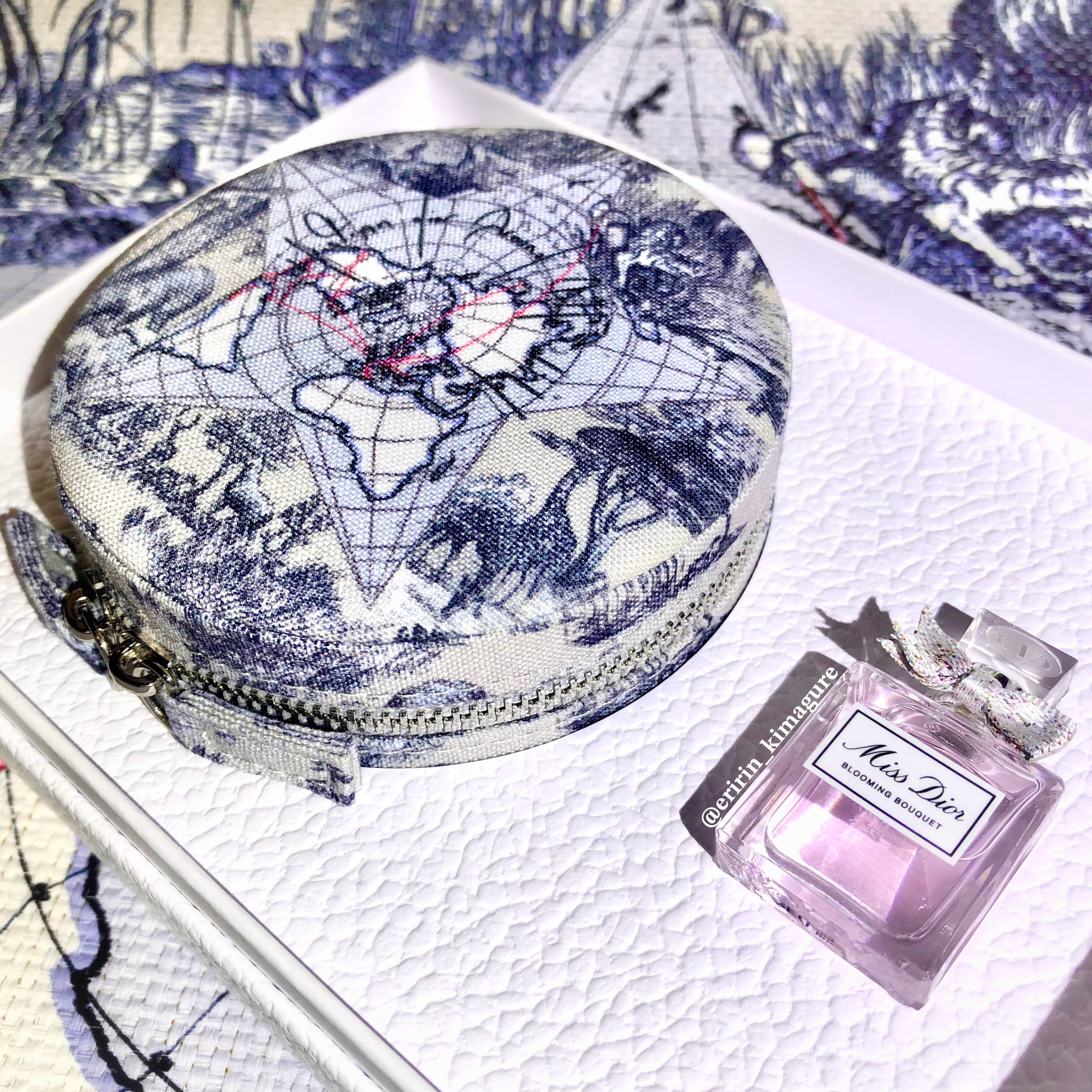 新品 Dior️ ジュエリーケース ミスディオールブルーミングブーケ Diorミスディオールブルーミングブーケ オードゥトワレ ジュエリー