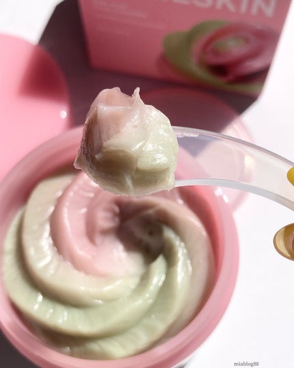 ピンクアロエメレンゲクレンザー/APRILSKIN/その他洗顔料を使ったクチコミ(3枚目)