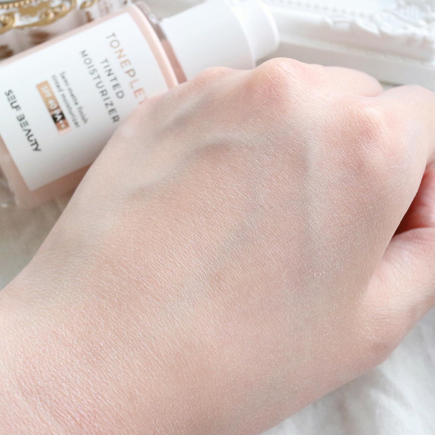 トーンアップUV下地/SELF BEAUTY/化粧下地を使ったクチコミ(6枚目)