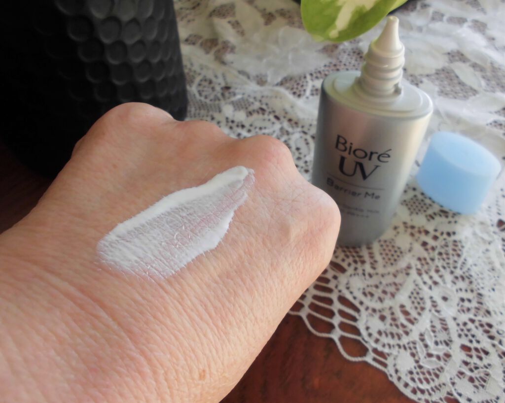 ビオレUV バリア・ミー ミネラルジェントルミルク/ビオレ/日焼け止めミルクを使ったクチコミ(1枚目)