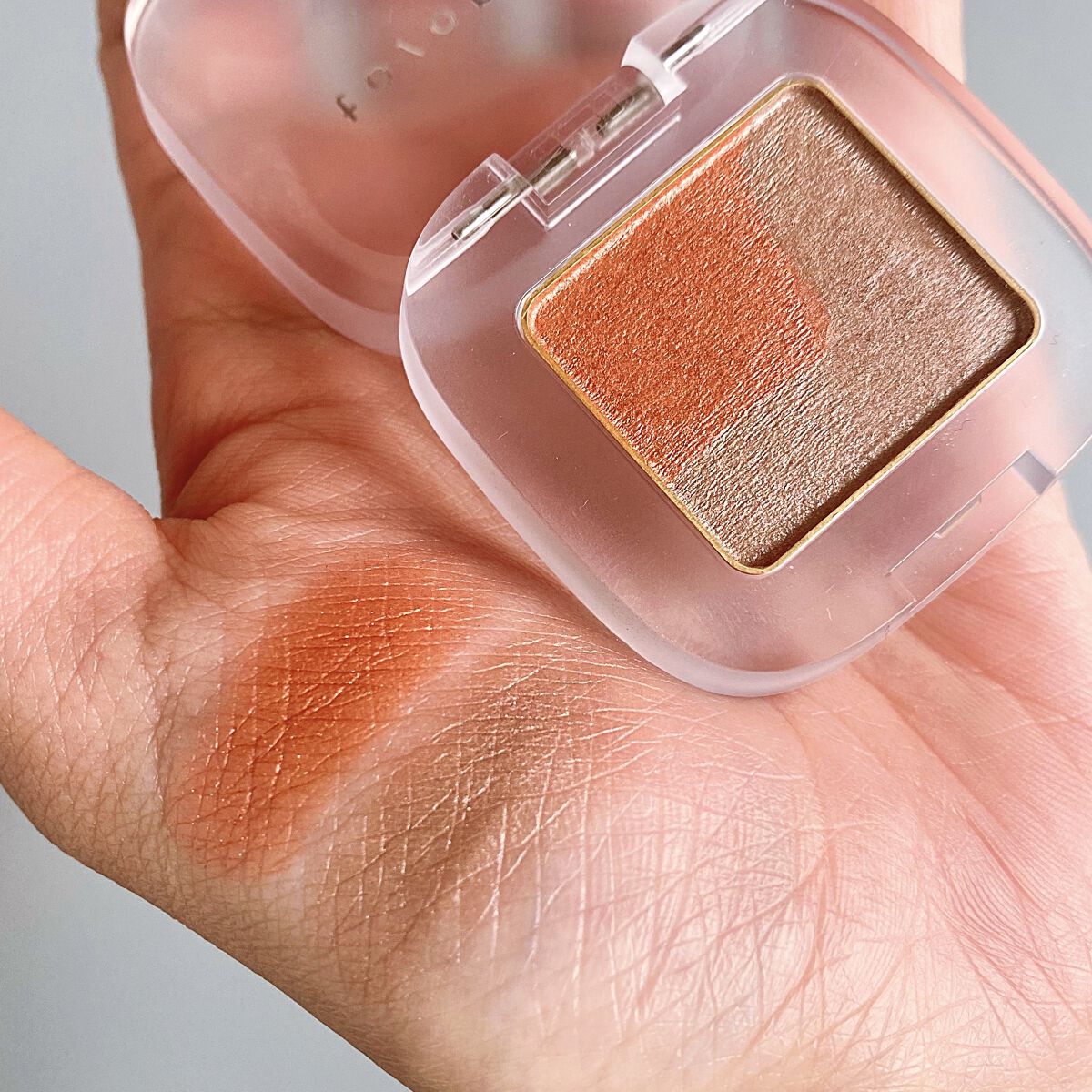 ペタル フロート アイシャドウ 02 SWEET MAPLE/to/one/アイシャドウパレットを使ったクチコミ（2枚目）