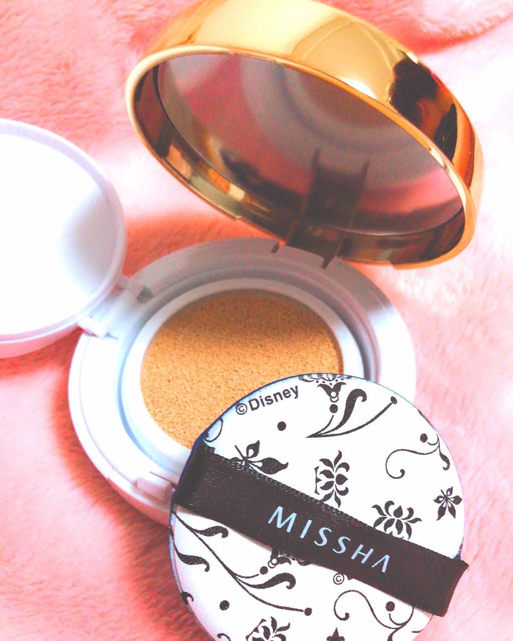 M クッション ファンデーション(モイスチャー)/MISSHA/クッションファンデーションを使ったクチコミ（2枚目）