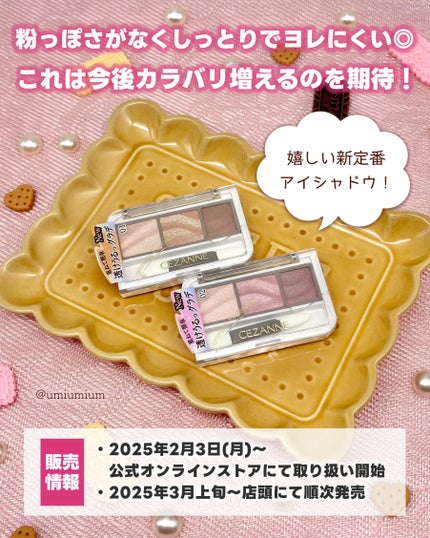 ライティングアップアイシャドウ/CEZANNE/アイシャドウを使ったクチコミ(6枚目)