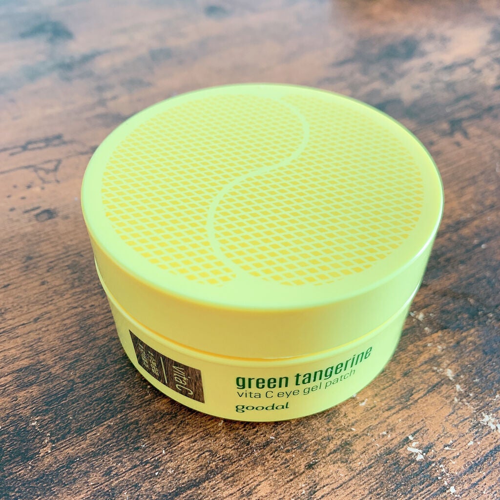 グリーンタンジェリン ビタC アイジェルパッチ/goodal/アイケア・アイクリームを使ったクチコミ(1枚目)