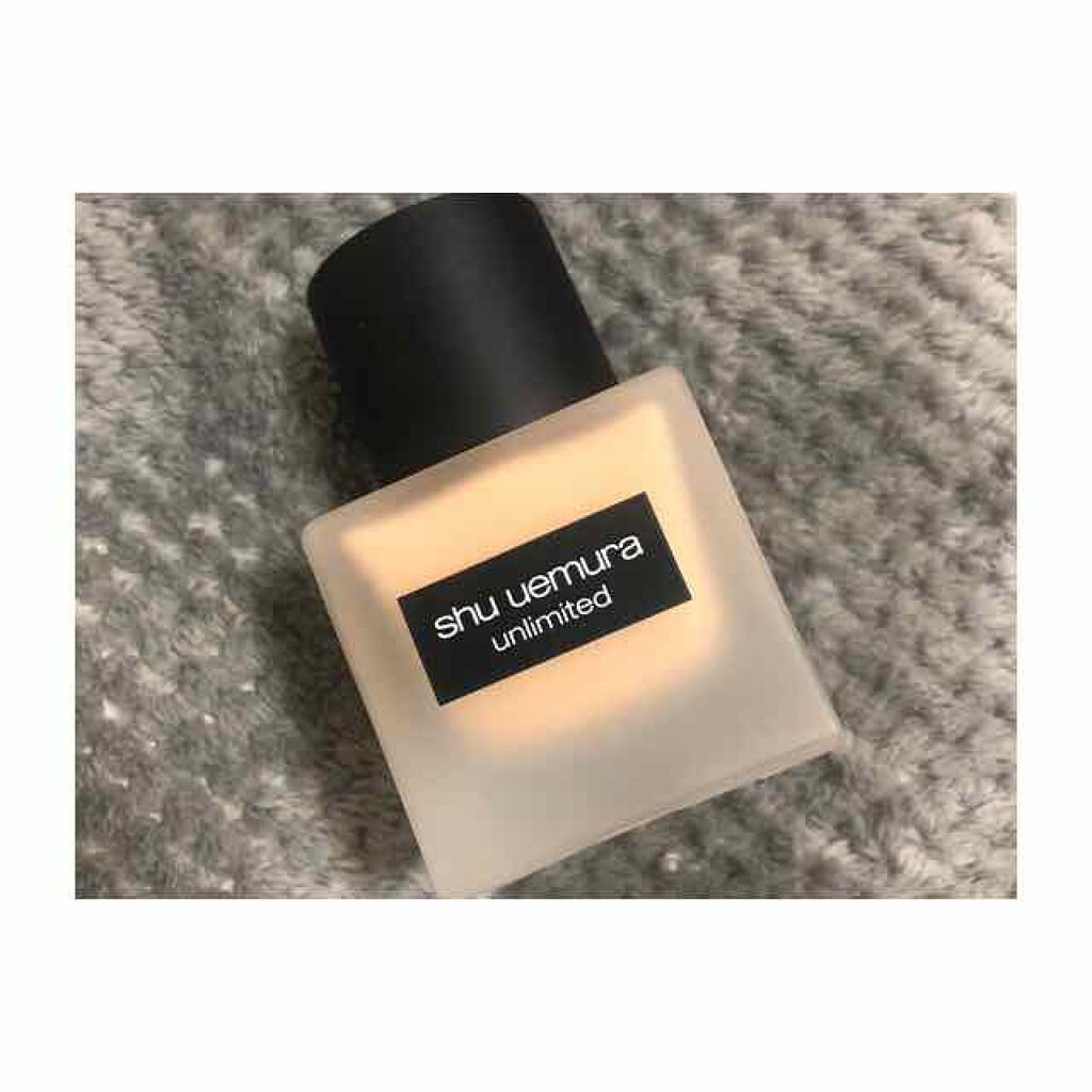 (旧)アンリミテッド ラスティング フルイド/shu uemura/リキッドファンデーションを使ったクチコミ(1枚目)