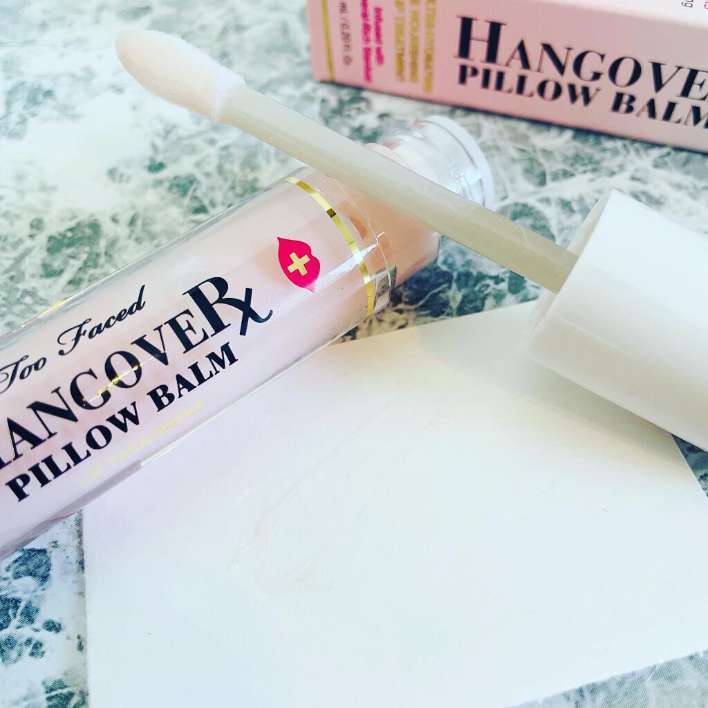 ～トゥー フェイスド ハングオーバー～ ピロー バーム リップ トリートメント/Too Faced/リップ美容液を使ったクチコミ（3枚目）