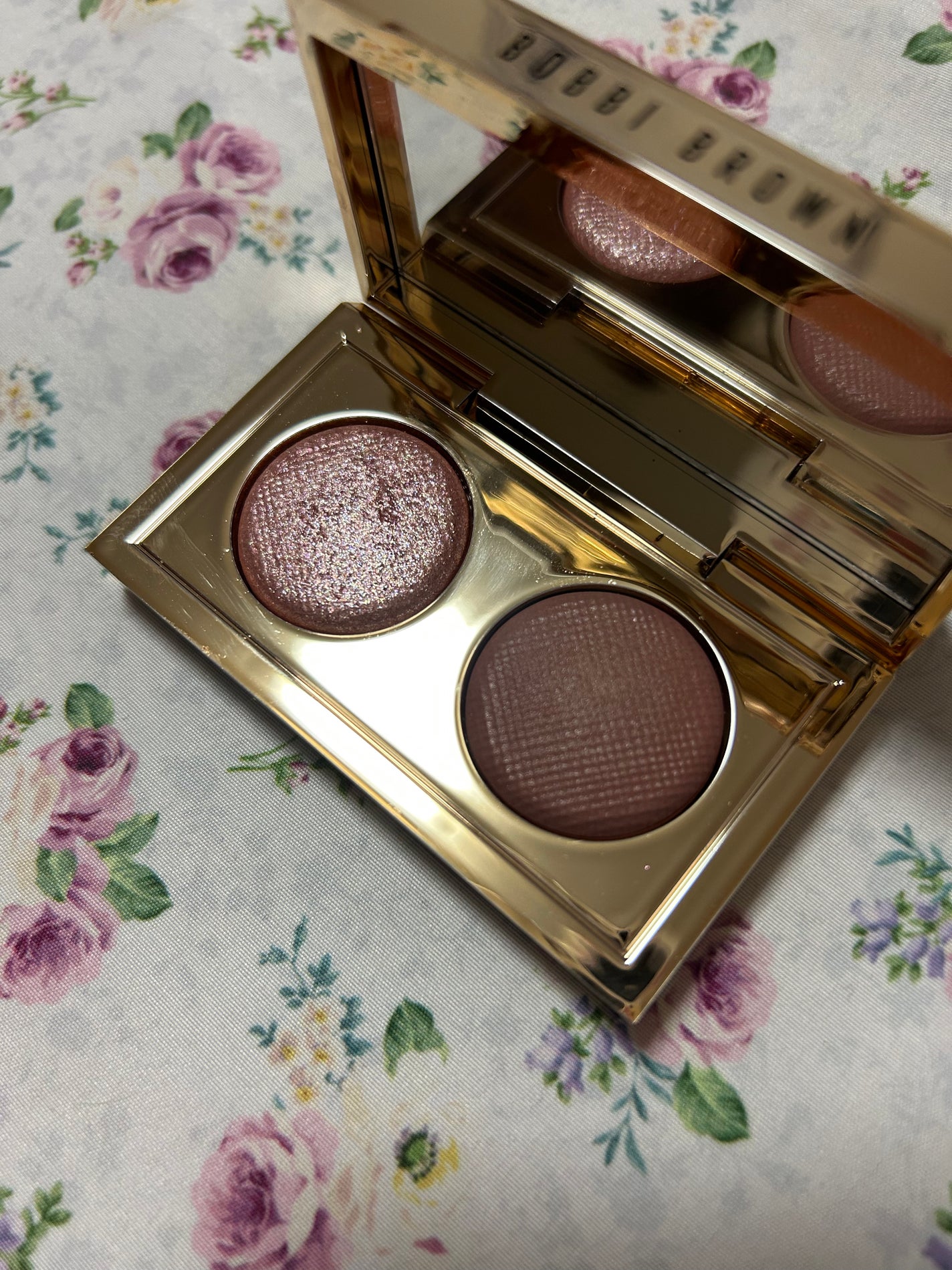 リュクス アイシャドウ デュオ/BOBBI BROWN/アイシャドウパレットを使ったクチコミ(1枚目)