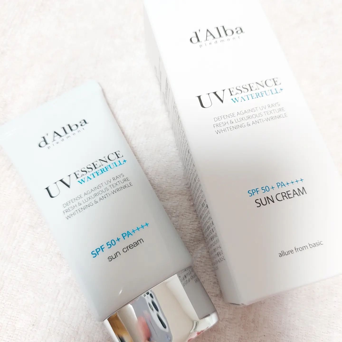 ダルバ ウォータフル エッセンス サンクリーム/ダルバ/日焼け止めクリームを使ったクチコミ（1枚目）