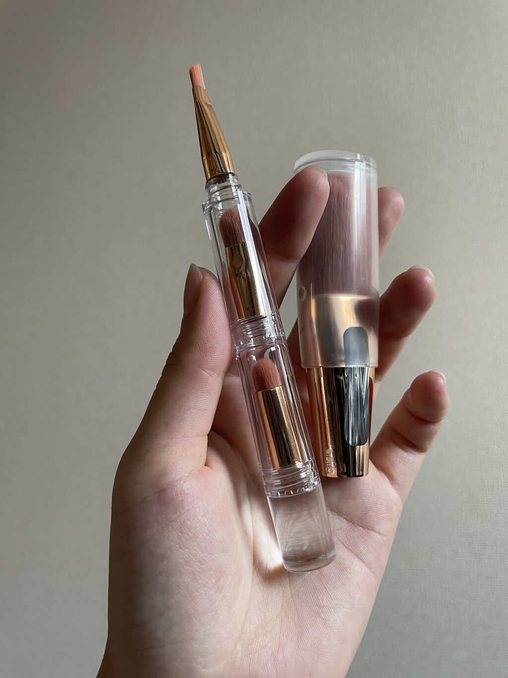 4in1 メイクブラシ/PPIT Co.,Ltd/メイクブラシを使ったクチコミ（2枚目）