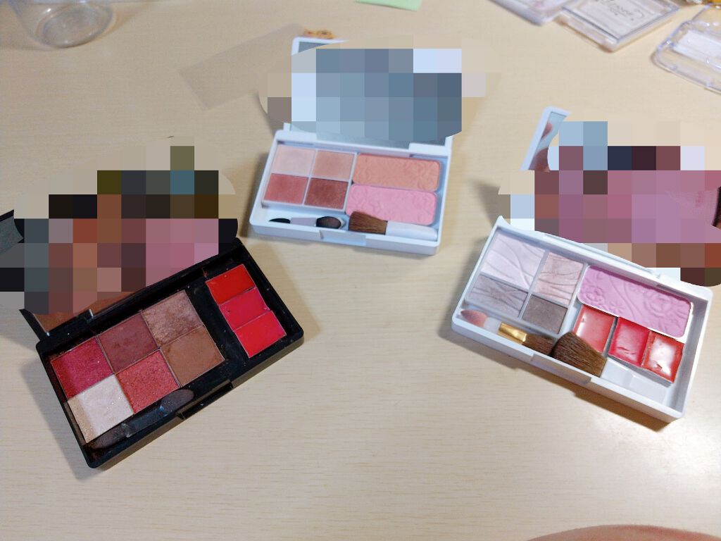 メイクアップケース(ミラー付き)/DAISO/その他化粧小物を使ったクチコミ（2枚目）