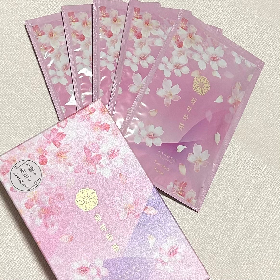 桜咲耶姫(さくらさくやひめ) フェイスマスク/ウェルベスト/シートマスク・パックを使ったクチコミ(1枚目)
