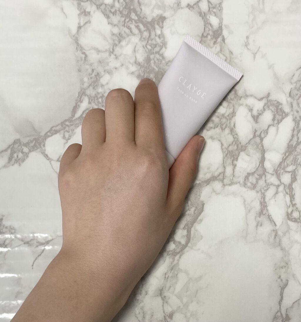 ミネラルトーンアップベース/CLAYGE/化粧下地を使ったクチコミ（3枚目）