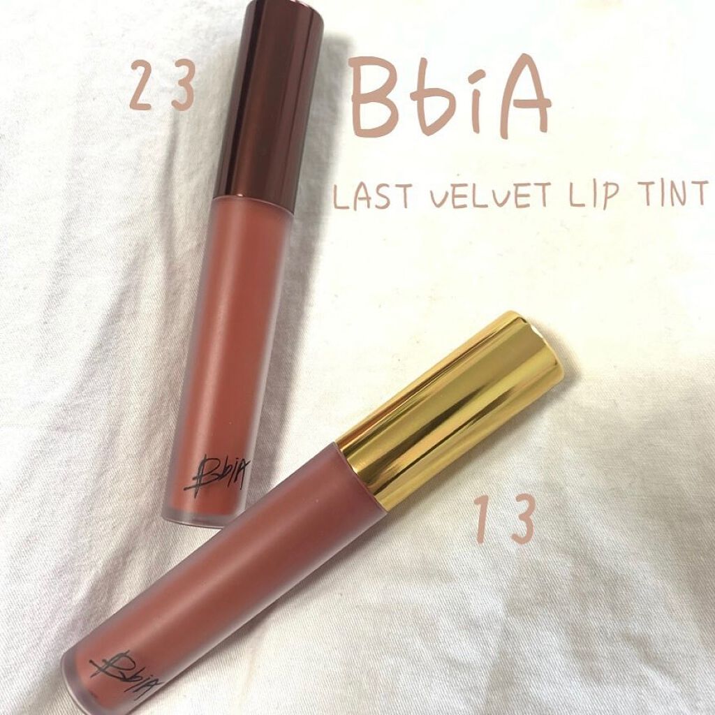 ラストベルベットティント/BBIA/リップティントを使ったクチコミ(1枚目)