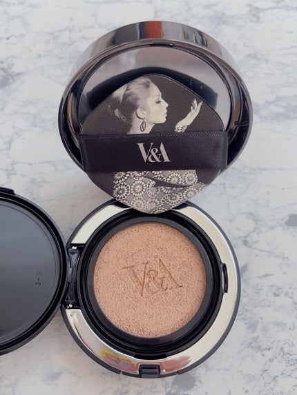 ロングウェアクッションファンデーション/V&Aビューティー/クッションファンデーションを使ったクチコミ(2枚目)