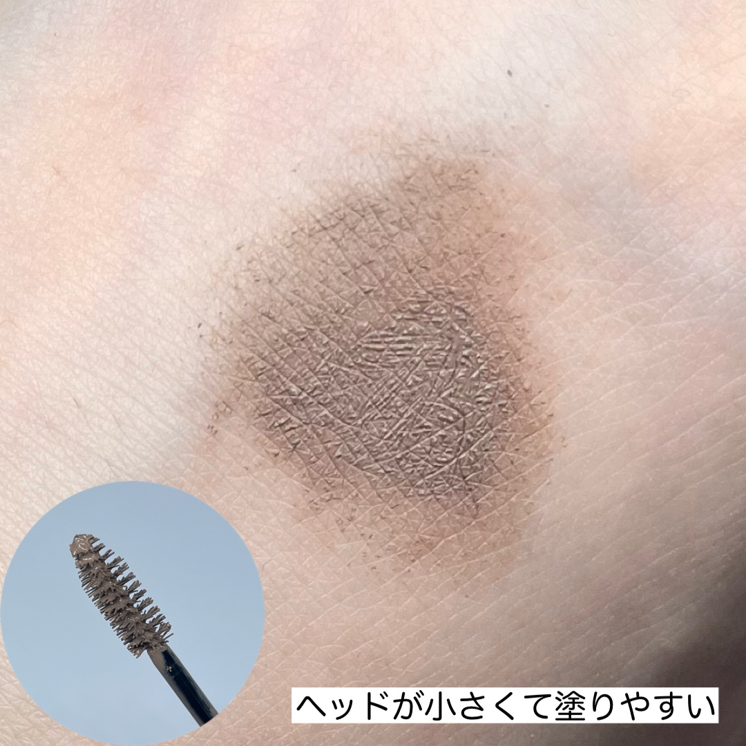 ハンオールブロウカラ/rom&nd/眉マスカラを使ったクチコミ（3枚目）