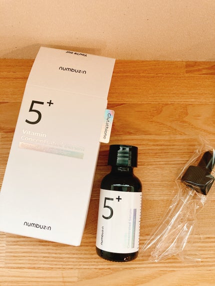 5番 白玉グルタチオンC美容液/numbuzin/美容液を使ったクチコミ(1枚目)