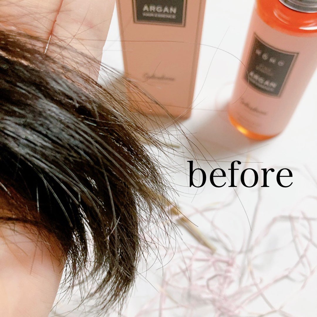 モモアルガンヘアエッセンス/ガランビュー/ヘアオイルを使ったクチコミ(5枚目)