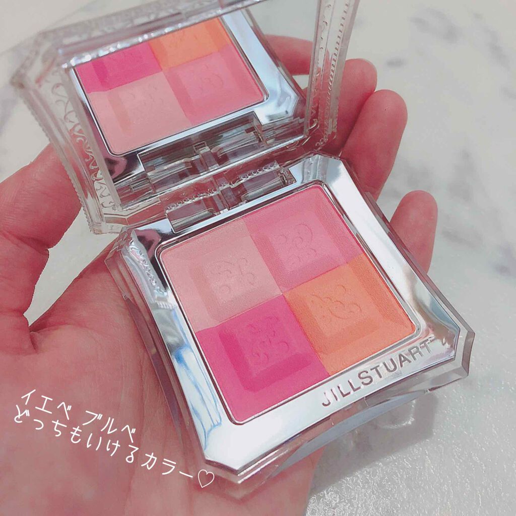 ミックスブラッシュ コンパクト N 02 fresh apricot/JILL STUART/パウダーチークを使ったクチコミ（2枚目）