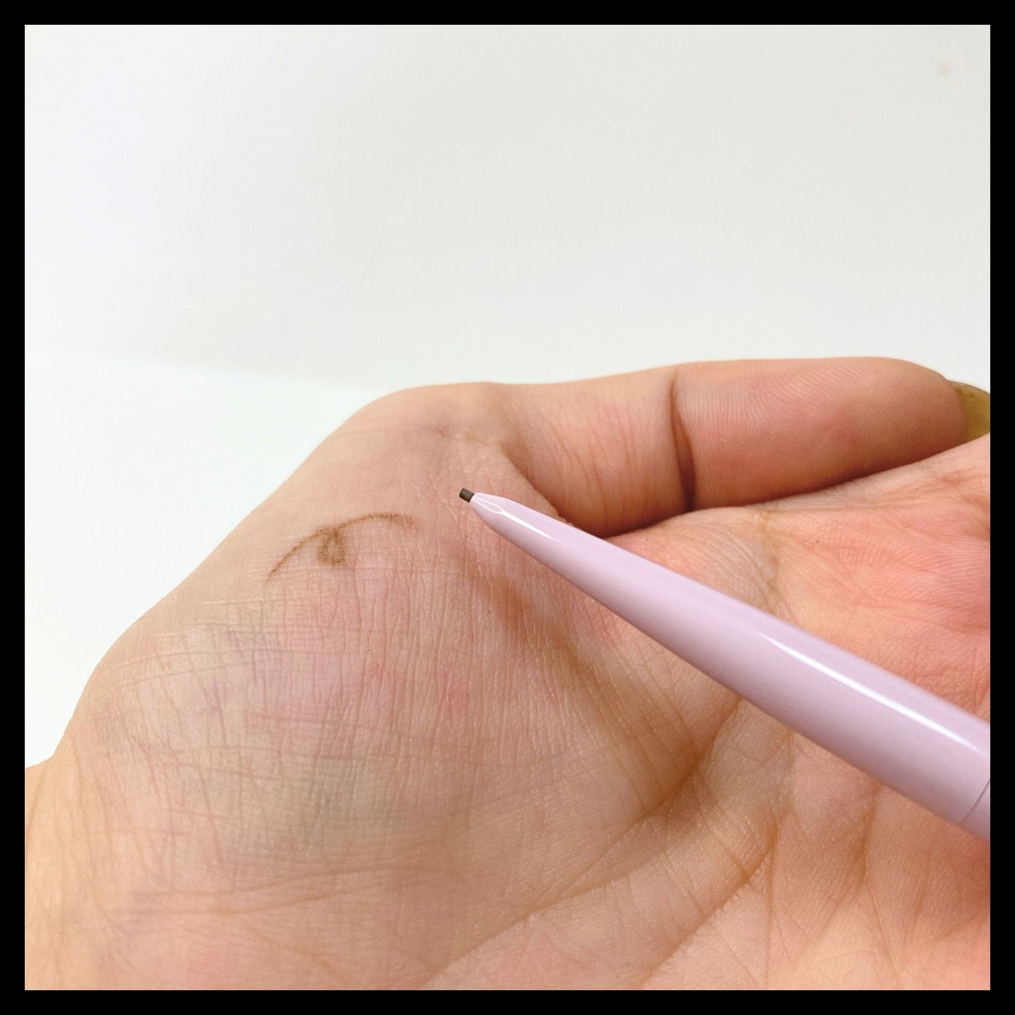 ウォータープルーフ アイブロウ(超極細芯)/FASIO/アイブロウペンシルを使ったクチコミ(4枚目)