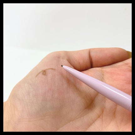 ウォータープルーフ アイブロウ(超極細芯)/FASIO/アイブロウペンシルを使ったクチコミ(4枚目)