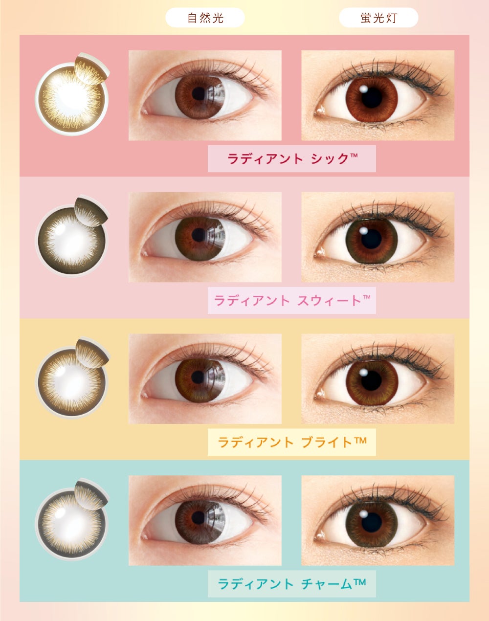 【全色比較あり】"瞳の個性"でカラコンを決めよう。新感覚の選び方を大公開!の画像