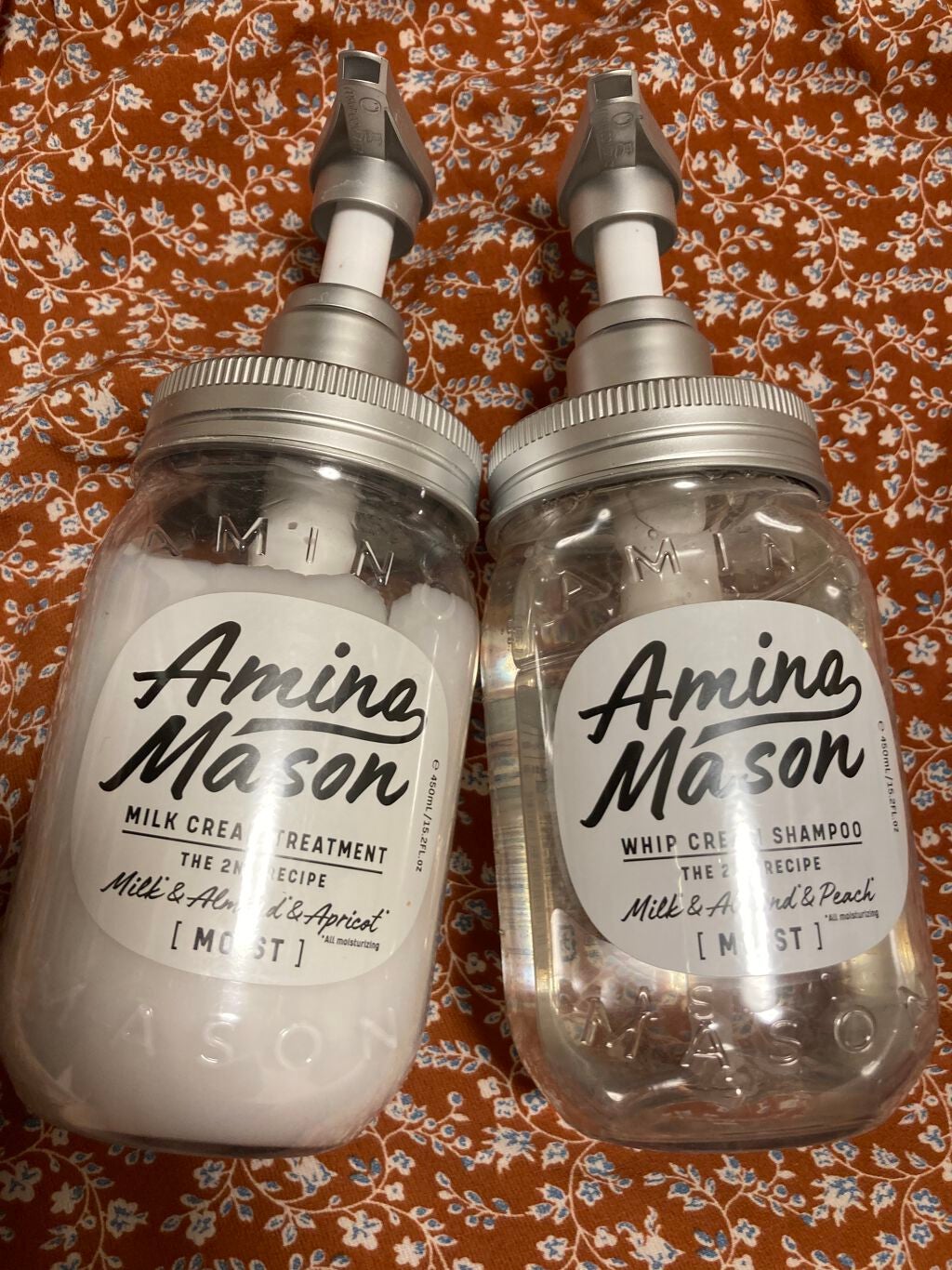 アミノメイソン ディープモイスト ホイップクリーム シャンプー/ミルククリーム ヘアトリートメント/アミノメイソン/市販シャンプーを使ったクチコミ(2枚目)