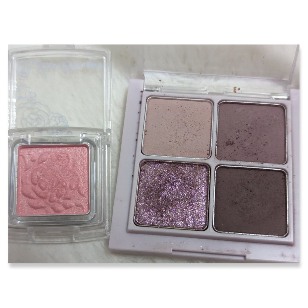 ララブーケ アイカラーフレッシュ PK-02 エナジーピンク/TWANY/単色アイシャドウを使ったクチコミ（3枚目）