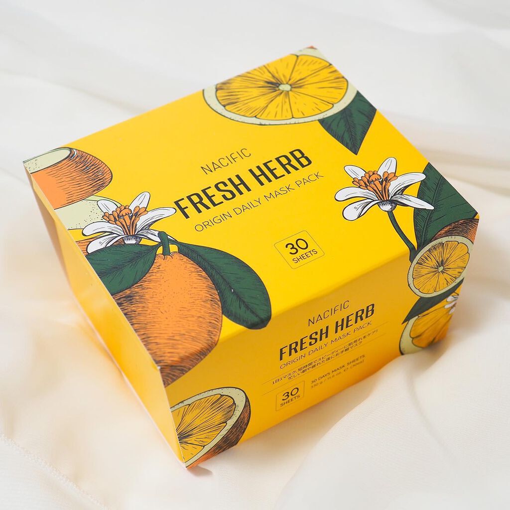 フレッシュハーブオリジンデイリーマスクパック/NACIFIC/シートマスク・パックを使ったクチコミ(10枚目)
