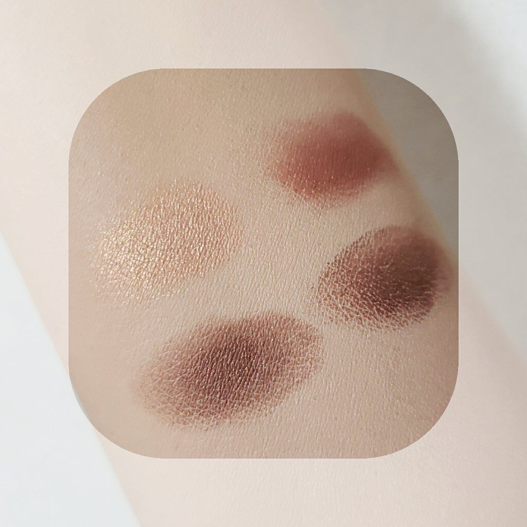 パレットアイシャドウ/＆be/アイシャドウパレットを使ったクチコミ（2枚目）