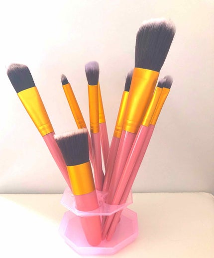 メイクブラシクリーナー/DAISO/その他化粧小物を使ったクチコミ(4枚目)