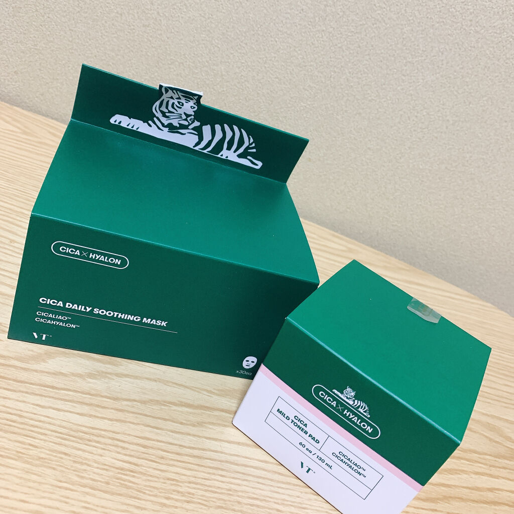 CICA マイルドトナーパッド/VT/トナーパッドを使ったクチコミ（2枚目）